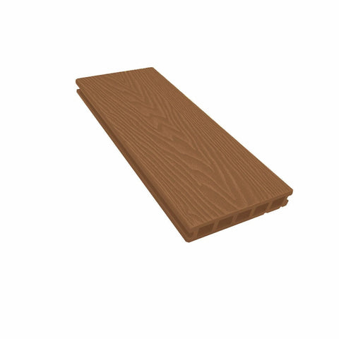 Durable Brown Decking Boards with 10-Year Rot Guarantee Easy Installation