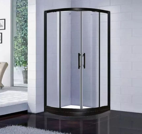 Black Quadrant Enclosure And Tray With Riser Kit Option