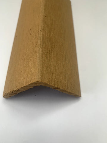 Composite Edge Light Brown Finishing Trims Durable Decking Solution