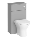 Bathroom Vanity Unit Sink Cabinet Grey Basin Storage Furniture Door Toilet