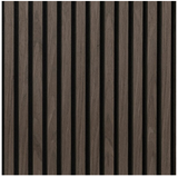 Acoustic 3D Timber Oak Slatted Wall Panel - 2400x600 - Natural Decor