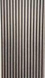 Acoustic 3D Timber Oak Slatted Wall Panel - 2400x600 - Natural Decor