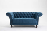 DProT Handmade Chesterfield Sofa Armchair 1.5, 2 or 3 Seater Settee Love Seat Velvet