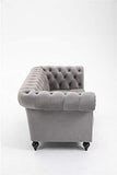 DProT Handmade Chesterfield Sofa Armchair 1.5, 2 or 3 Seater Settee Love Seat Velvet