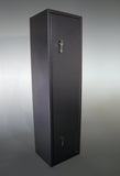 6 Gun Cabinet Grey Extra Wide And Deep Safe 6 Guns 7 Lever Locks Police Approved