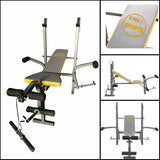 Multipurpose Bench Weight Training Multi Gym Fitness Butterfly Exercise Incline  -