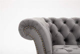 DProT Handmade Chesterfield Sofa Armchair 1.5, 2 or 3 Seater Settee Love Seat Velvet