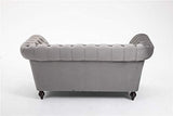 DProT Handmade Chesterfield Sofa Armchair 1.5, 2 or 3 Seater Settee Love Seat Velvet