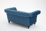 DProT Handmade Chesterfield Sofa Armchair 1.5, 2 or 3 Seater Settee Love Seat Velvet