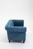 DProT Handmade Chesterfield Sofa Armchair 1.5, 2 or 3 Seater Settee Love Seat Velvet