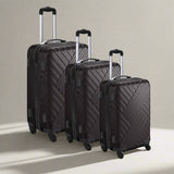 Set of 3 Suitcase Luggage with 4 Wheels - 4 Colours