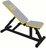 Weight Bench Training Gym Fitness Exercise Incline  -