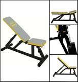 Weight Bench Training Gym Fitness Exercise Incline  -