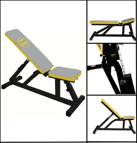 Weight Bench Training Gym Fitness Exercise Incline  -