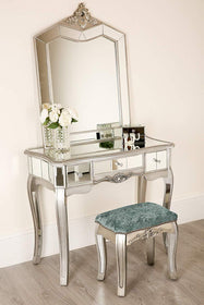 French Inspire Bedroom Dressing Table Mirror Retro