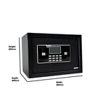 Home Large Office Safe With Dual Security With Removable Handle In A Key Form