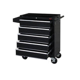 Large 5 Drawer Rollcab Garage Professional Tool Chest Box With US Ball Bearing Slides Drawers
