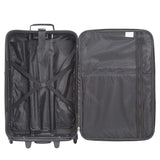 4 Pcs Suitcase Set Trolley Travel Bags Softshell Luggage Lightweight Spinner