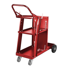 Red Welding Cart Plasma Cutter Welder Mig Tig Arc Storage For Tanks Gas Bottle- Preorder due to high demand delivery will be  10th May