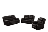 Brown Recliner Sofa Leather bonded Reclining Sofa Suite Sofas Chair 3 2 or 1