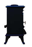 Cast Iron Log Wood Burner Stove 5 KW Multifuel Fire Place