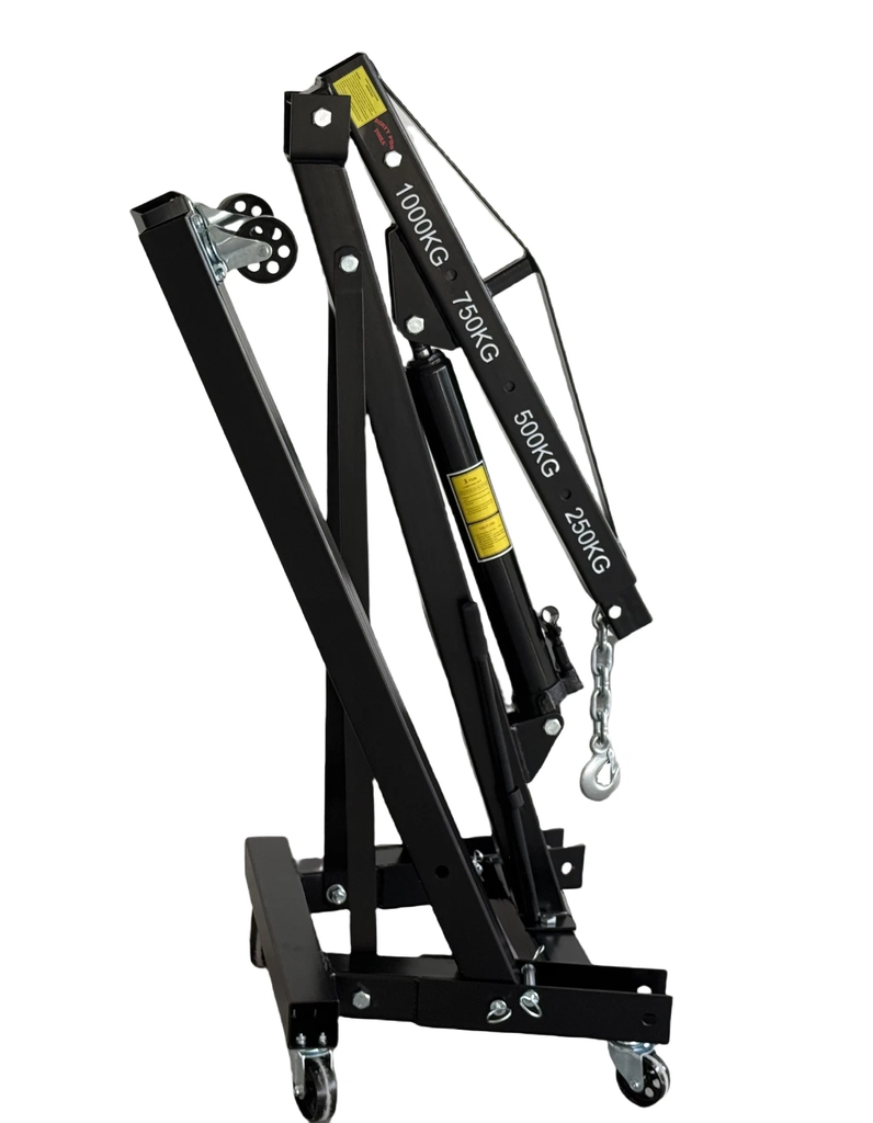 Mechanics 1 Ton Professional Folding Engine Crane Hoist Lift – Dirty ...