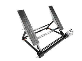 1500kg Portable Scissor Car Lift Manual & Drill‑Operated