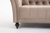 DProT Handmade Chesterfield Sofa Armchair 1.5, 2 or 3 Seater Settee Love Seat Velvet