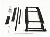 1500kg Portable Scissor Car Lift Manual & Drill‑Operated
