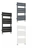 Designer Flat Panel Heated Towel Rail Radiator – Modern Steel Bathroom Warmer