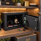 High Security Electronic Digital Safe Steel Safe Home - 8.5 Litres Larger Than Standard Safes