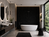 Shower Panel 1000mm Wide x 2.4m Wet Wall  Bathroom Cladding PVC 10mm Thick