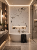 Shower Panel 1000mm Wide x 2.4m Wet Wall  Bathroom Cladding PVC 10mm Thick