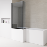 L‑Shaped Bath 1500/1700mm Left or Right – With Front & End Panels + Optional Screens