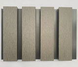Square Slatted Composite Cladding Plastic Exterior -
