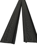 Composite Cladding Boards Woodgrain Plastic Exterior Bulk