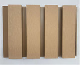 Square Slatted Composite Cladding Plastic Exterior -