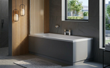 1700mm Straight Bath Front Panel Modern Replacement with Optional End Panel