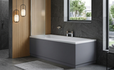 1700mm Straight Bath Front Panel Modern Replacement with Optional End Panel