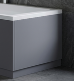 1700mm Straight Bath Front Panel Modern Replacement with Optional End Panel