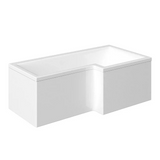 L‑Shaped Bath 1500/1700mm Left or Right – With Front & End Panels + Optional Screens