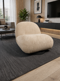 Beige Modular Scandinavian Sofa 1, 2 or 3 Seater | Linen Fabric | Left/Right Corner & Ottoman