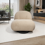 Beige Modular Scandinavian Sofa 1, 2 or 3 Seater | Linen Fabric | Left/Right Corner & Ottoman