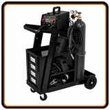 Heavy Duty 4 Drawer Welding Cart Trolley Steel Welder Stand With Gas Cylinder Rack