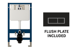 Wall Hung Concealed Cistern With Optional Flush Button
