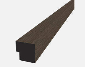 Acoustic 3D Timber Oak Slatted Wall Panel - 2400x600 - Natural Decor