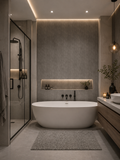 1000mm x 2.4m Waterproof Shower Wall Panels 10mm Wet Wall Bathroom Cladding