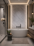 1000mm x 2.4m Waterproof Shower Wall Panels 10mm Wet Wall Bathroom Cladding
