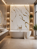 1000mm x 2.4m Waterproof Shower Wall Panels 10mm Wet Wall Bathroom Cladding