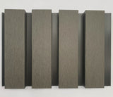 Square Slatted Composite Cladding Plastic Exterior -